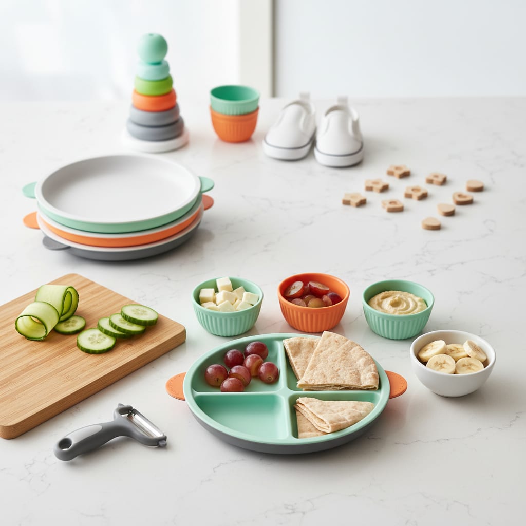 Easy Lunch Ideas for 1 Year Olds: 25 No-Cook Combos