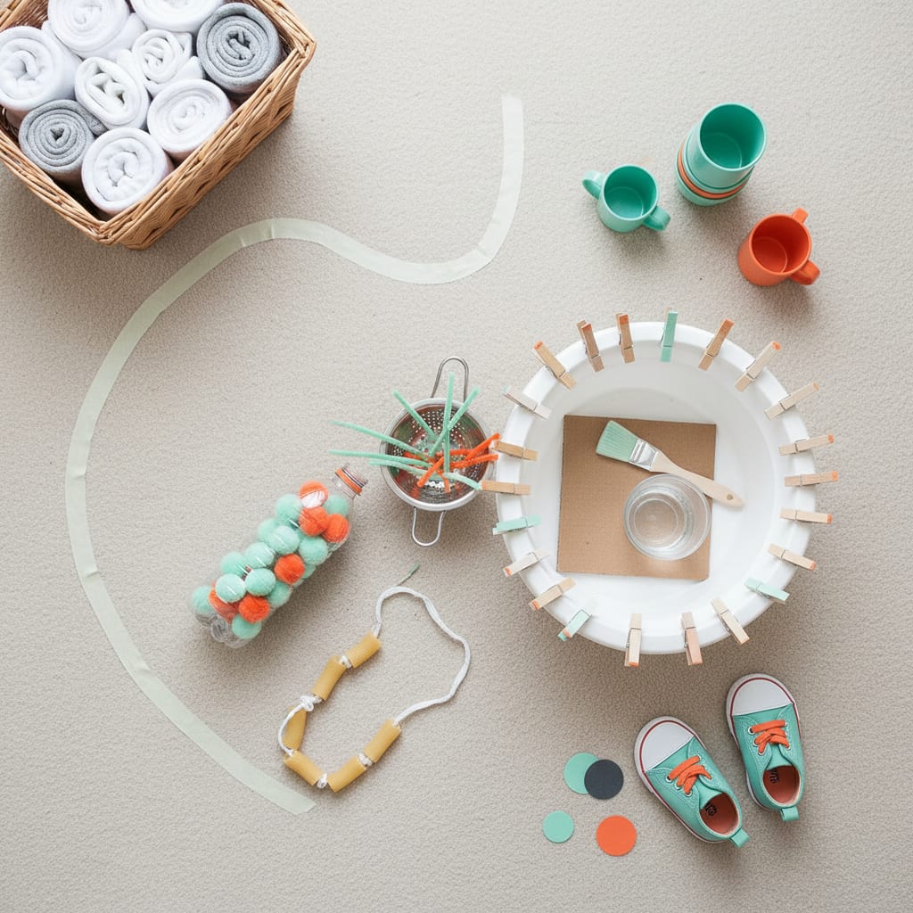18 No-Mess Toddler Activities for Carpet Renters
