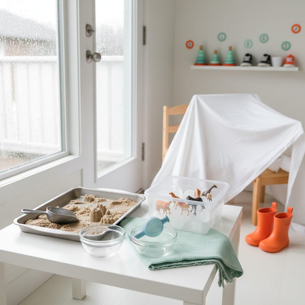 25 Rainy Day Activities for Toddlers (Zero-Prep First)